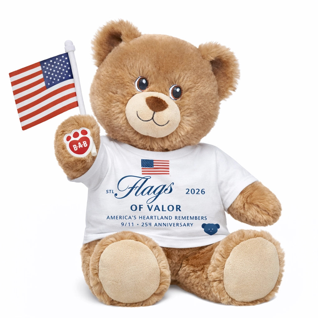 Build-A-Bear Lil' Cub® Brownie x Flags of Valor