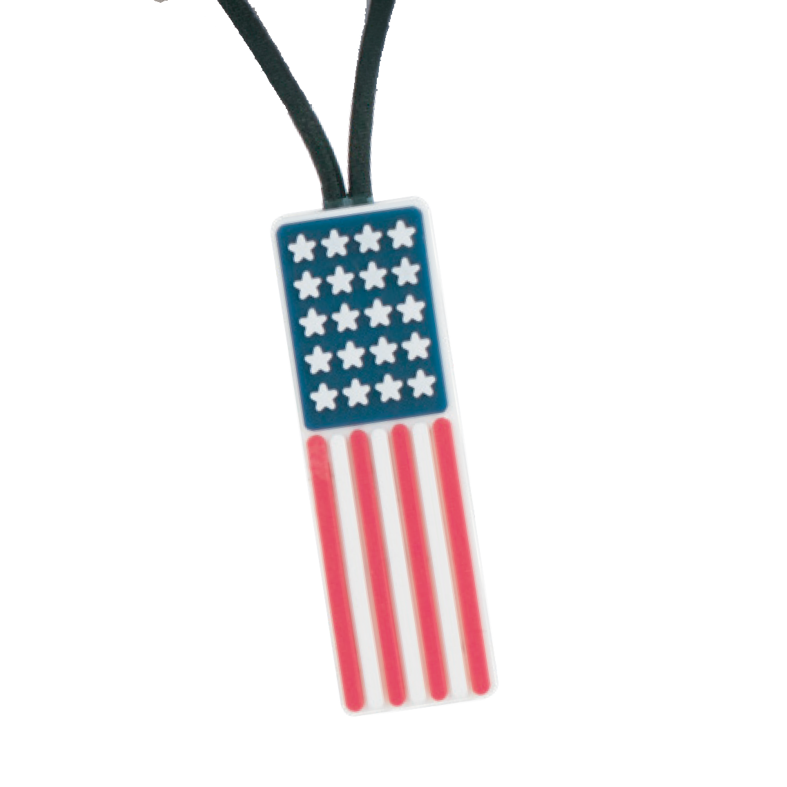 American Flag Zipper Pull