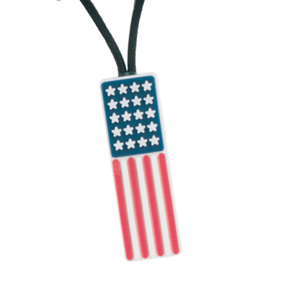 American Flag Zipper Pull