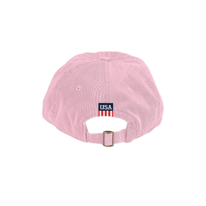 Clutch Bio-Washed Unconstructed Twill Cap Pink